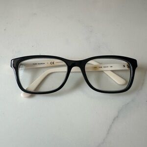 Tory Burch Black and White Eyeglasses